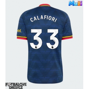 Arsenal Riccardo Calafiori #33 Venkovní Dres 2026-27 Krátký Rukáv Arsenal Riccardo Calafiori #33 Venkovní Dres 2026-27 Krátký Rukáv